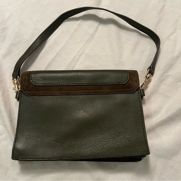 Vince Camuto genuine leather and suede hand bag - Picture 3 of 16